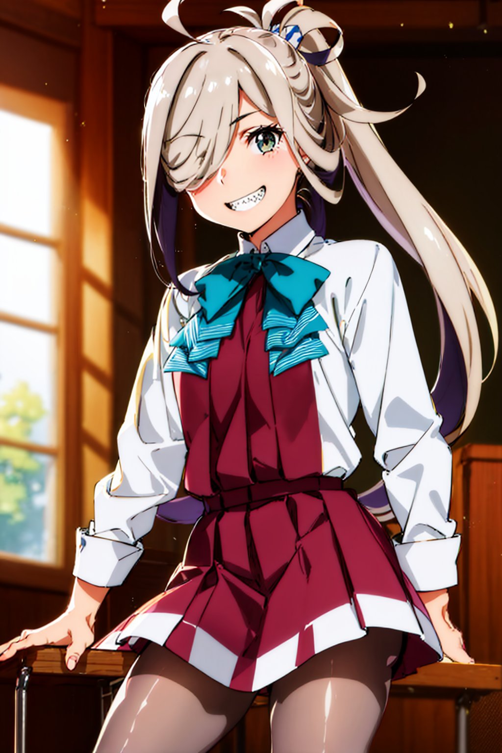 00071-1151872671-(masterpiece, best quality_1.2), , cowboy shot, solo, 1girl, asashimo, sharp teeth, grin, looking at viewer, hair over one eye,.jpg